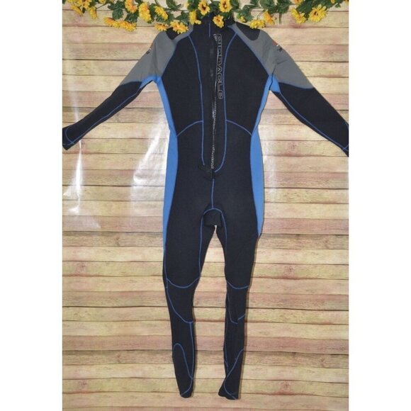 Pinnacle BREAKER Men Size L 3mm Full Scuba Diving Surfing Wetsuit D0272 - Picture 7 of 12